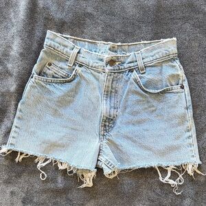 Vintage Levi’s cutoff shorts